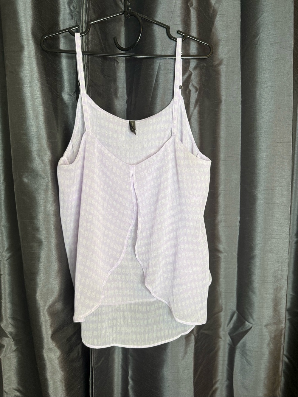 Denver Hayes | Layered Flowy Spaghetti Strap Cami - Lavender